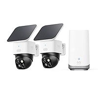 Eufy Security SoloCam S340 Solar-Powered 360° Surveillance